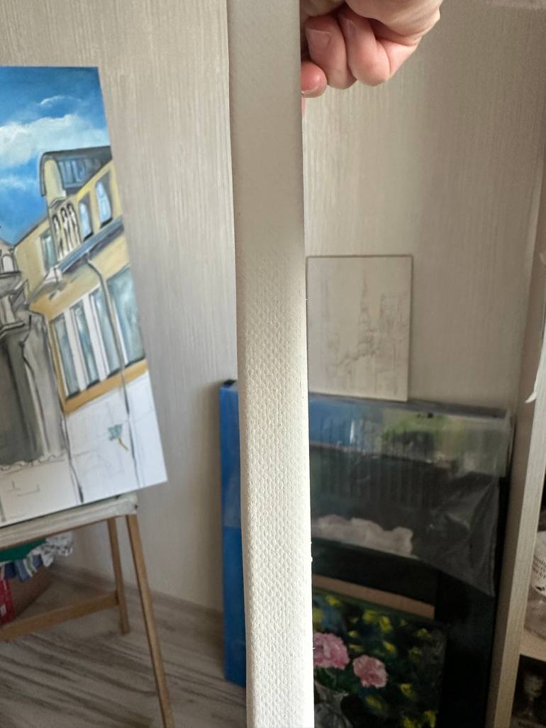 Original Expressionism Still Life Painting by Anna Parhimovits