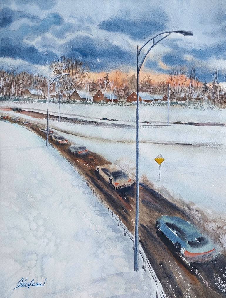 Original  Painting by nina cherfaoui