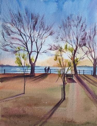 Original Impressionism Landscape Paintings by Nina Cherfaoui