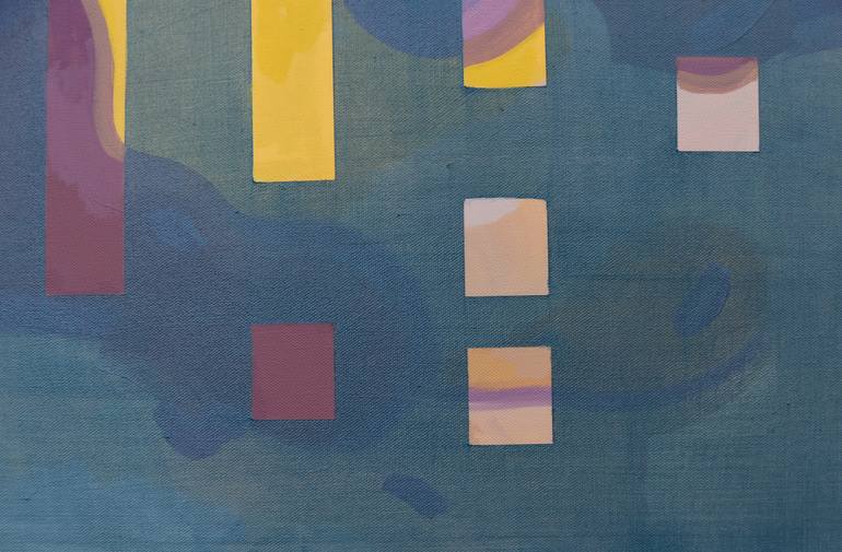 Original Abstract Painting by Clare Winslow