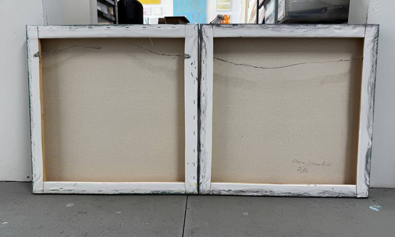 Original Abstract Painting by Clare Winslow