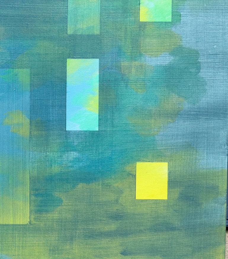 Original Abstract Painting by Clare Winslow