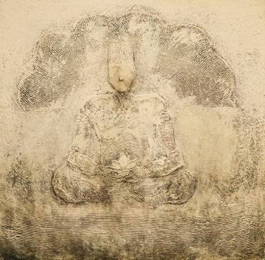 Original Contemporary Classical Mythology Mixed Media by Sajal Patra