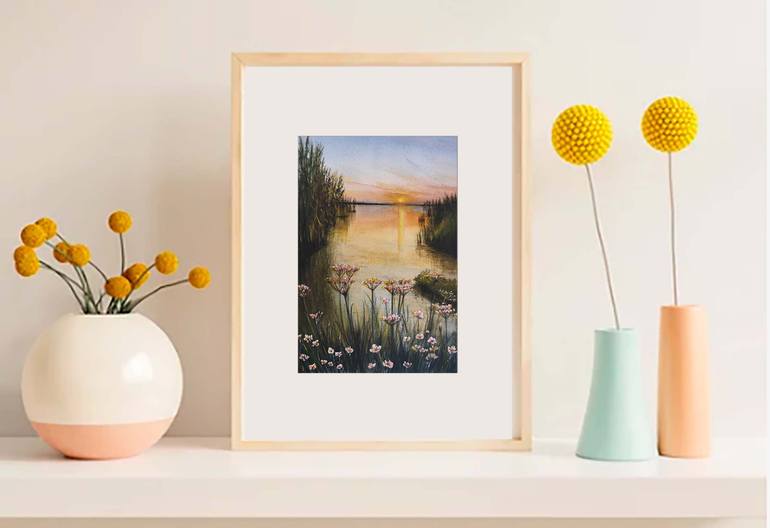 Original Realism Landscape Painting by Hanna Samoilenko