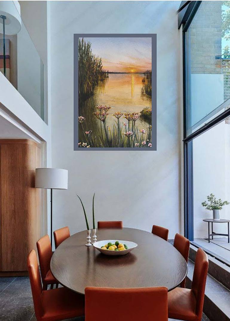 Original Realism Landscape Painting by Hanna Samoilenko