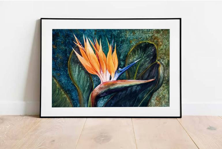 Original Contemporary Floral Painting by Hanna Samoilenko