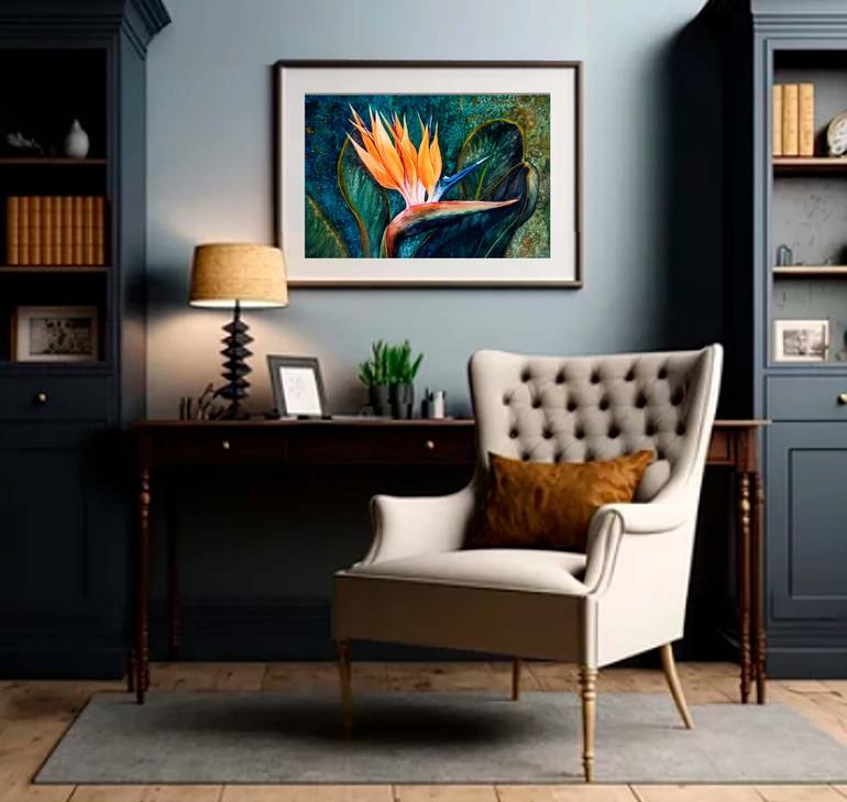 Original Contemporary Floral Painting by Hanna Samoilenko