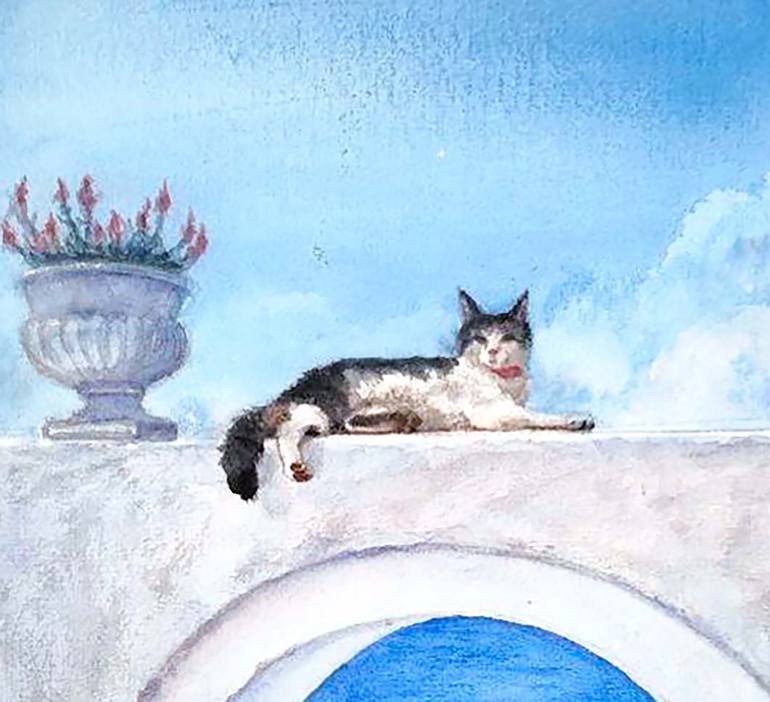 Original Contemporary Travel Painting by Hanna Samoilenko