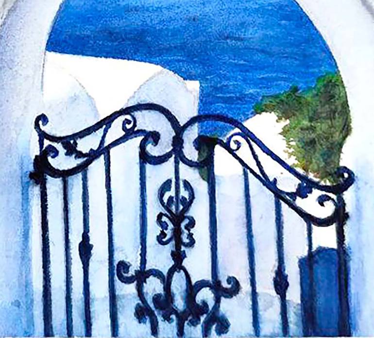 Original Contemporary Travel Painting by Hanna Samoilenko
