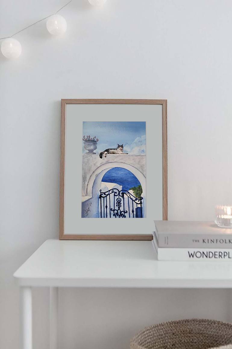 Original Contemporary Travel Painting by Hanna Samoilenko