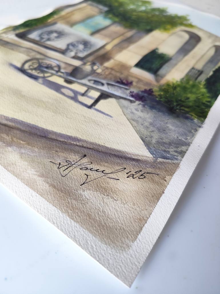 Original Contemporary Architecture Painting by Hanna Samoilenko