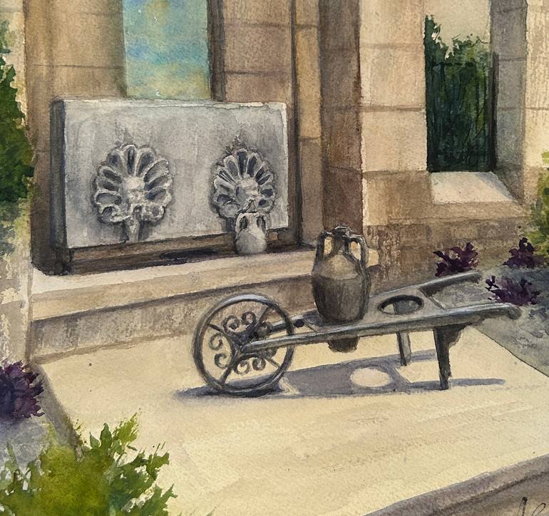Original Contemporary Architecture Painting by Hanna Samoilenko