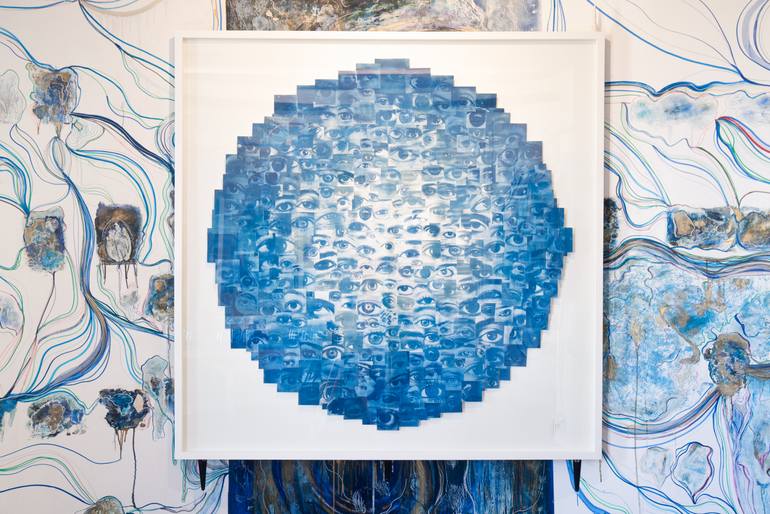 Original Minimalism Fantasy Mixed Media by Clara Zaragoza