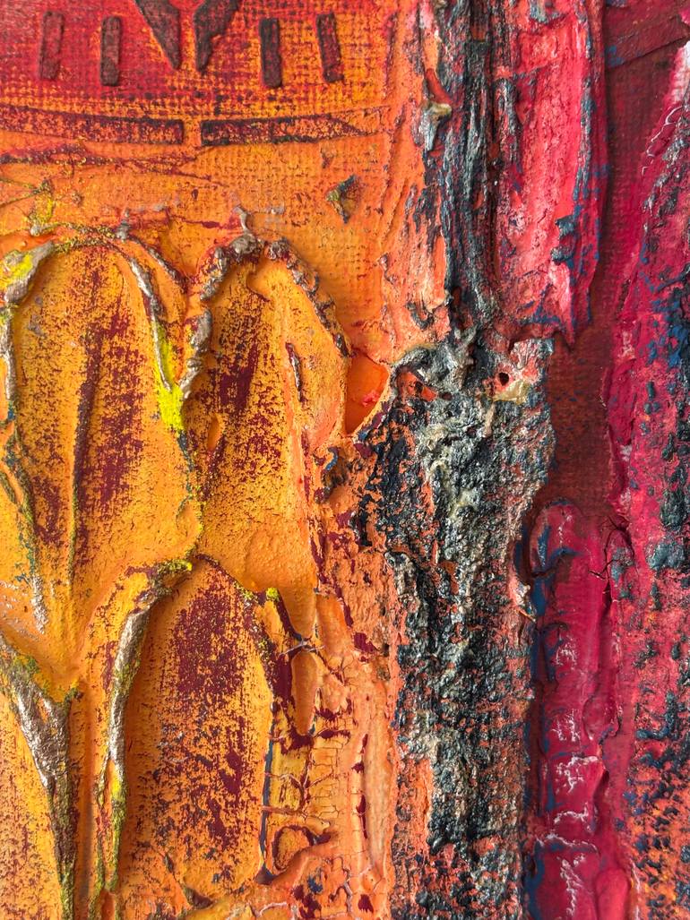Original Contemporary Abstract Painting by Emi Sakurai