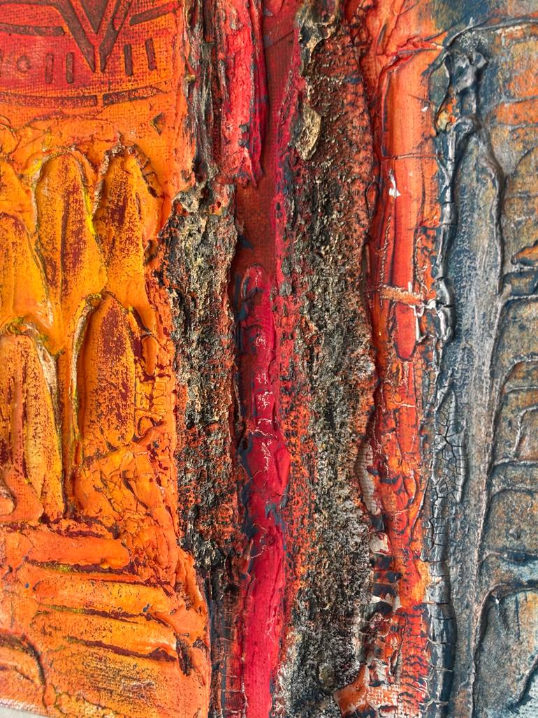 Original Contemporary Abstract Painting by Emi Sakurai
