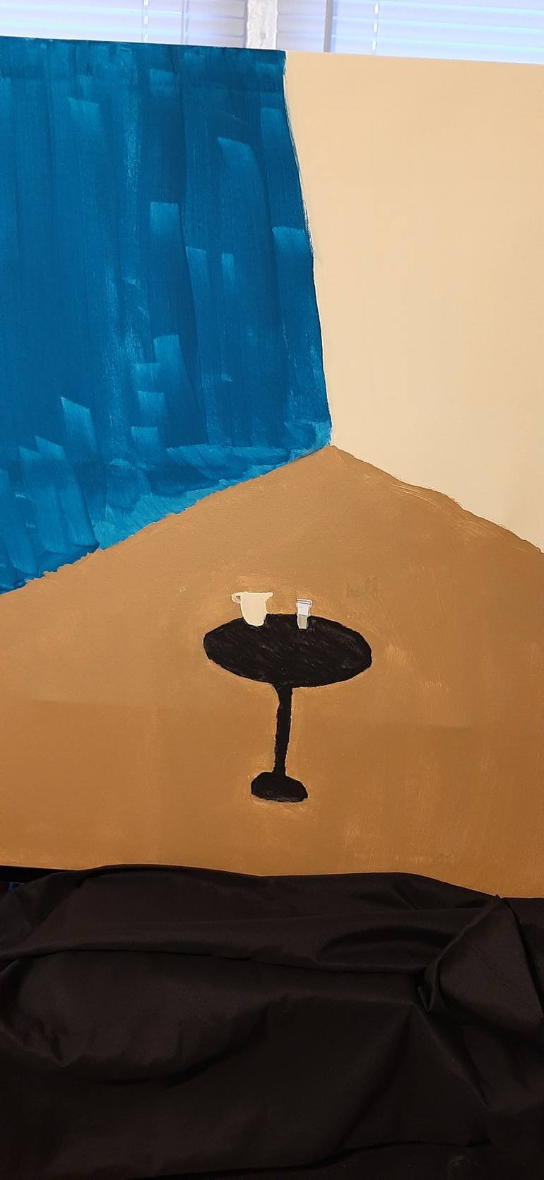 Original Abstract Expressionism Abstract Painting by Mary Hubbard