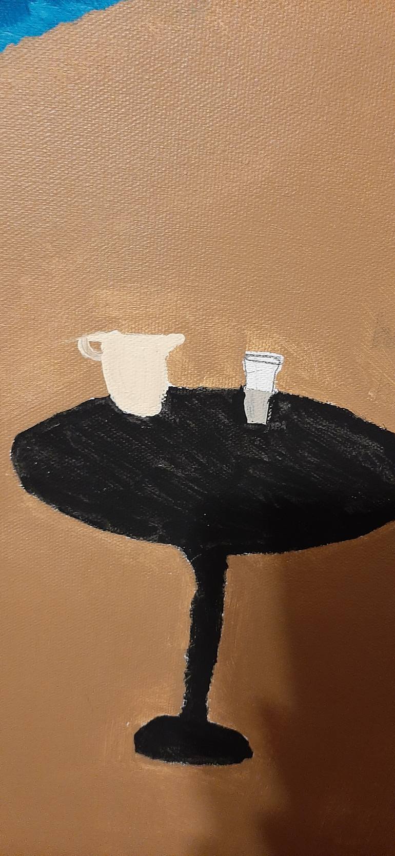 Original Abstract Expressionism Abstract Painting by Mary Hubbard