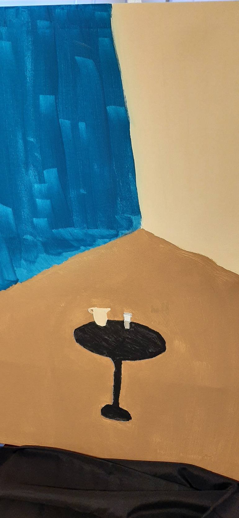 Original Abstract Expressionism Abstract Painting by Mary Hubbard