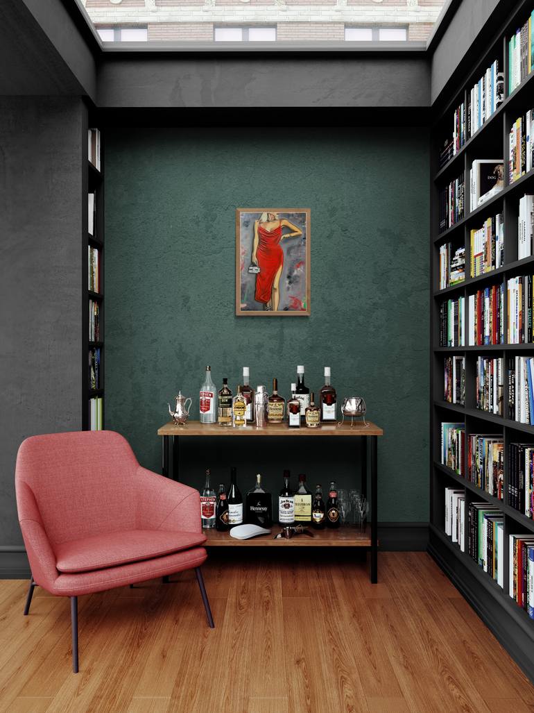 Original Contemporary People Painting by Marissa Mr