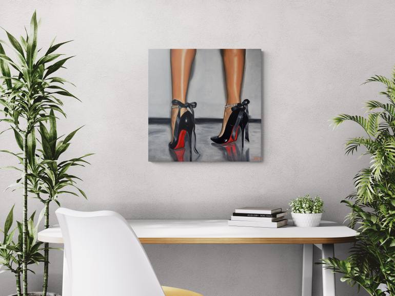 Original Realism Women Painting by Marissa Mr