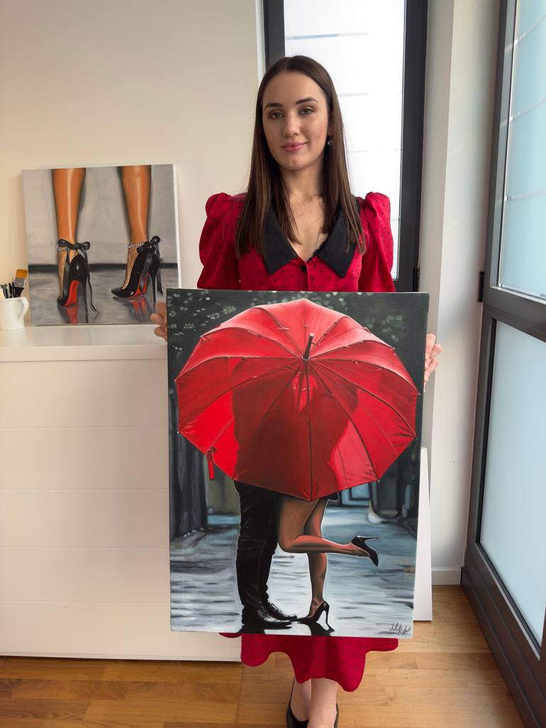 Original Figurative People Painting by Marissa Mr