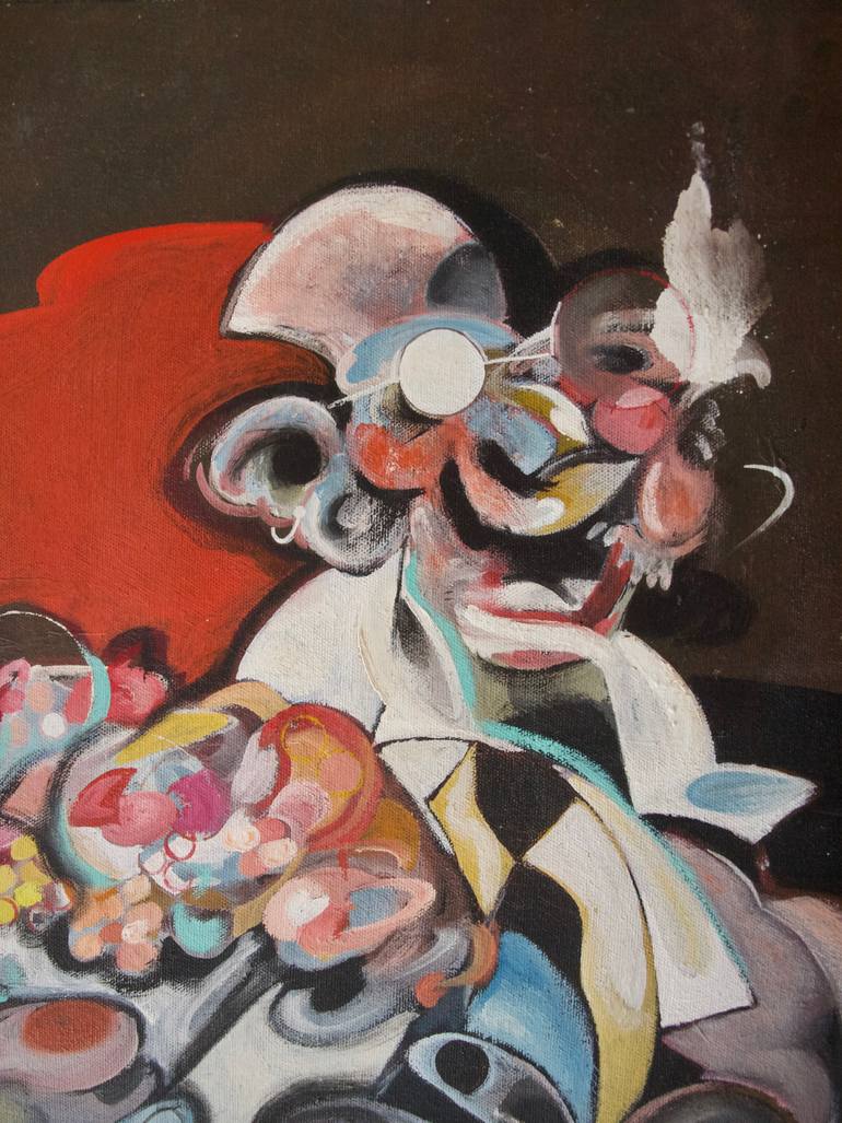 Original Figurative Fantasy Painting by Patrick Cuenot