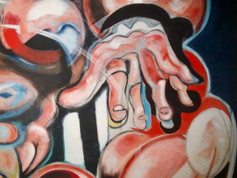 Original Figurative Women Painting by Patrick Cuenot