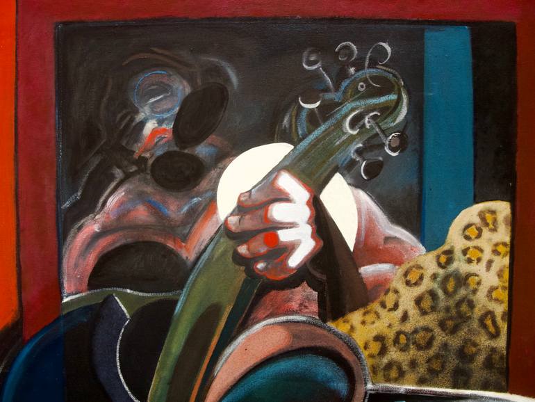 Original Modernism Music Painting by Patrick Cuenot