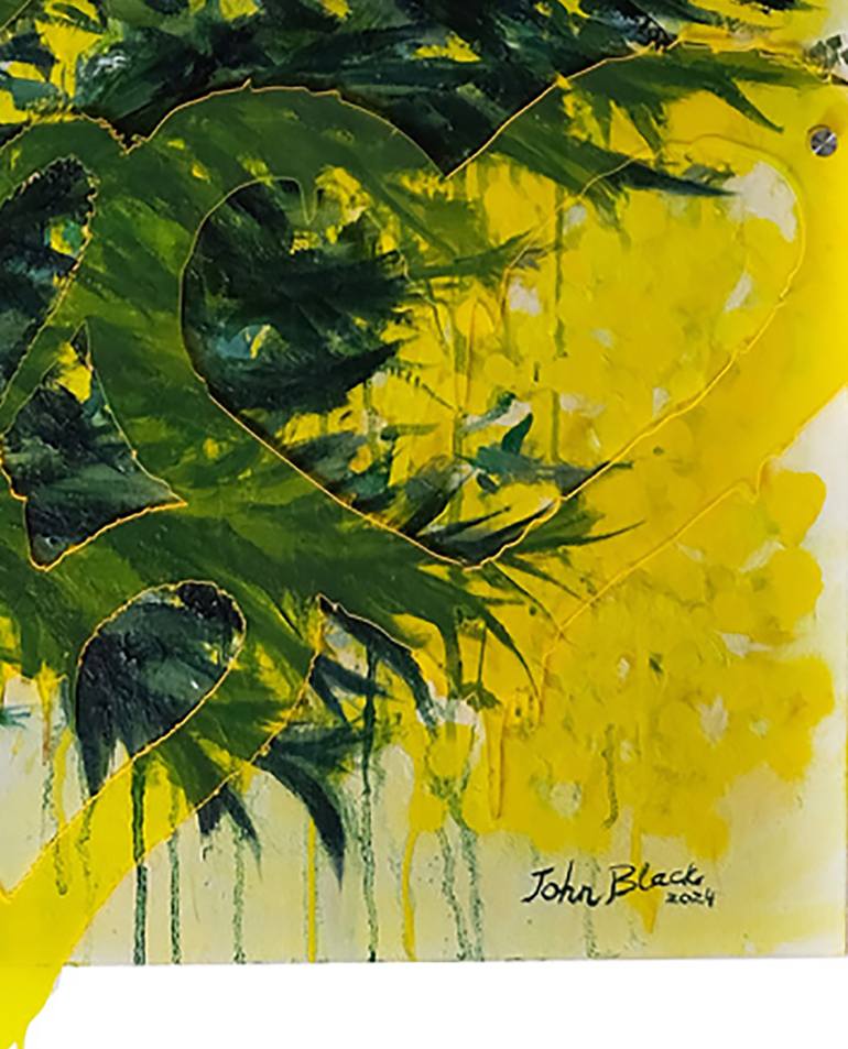 Original Expressionism Botanic Painting by John Black