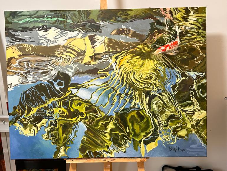 Original Abstract Nature Painting by Mariia Bashtova