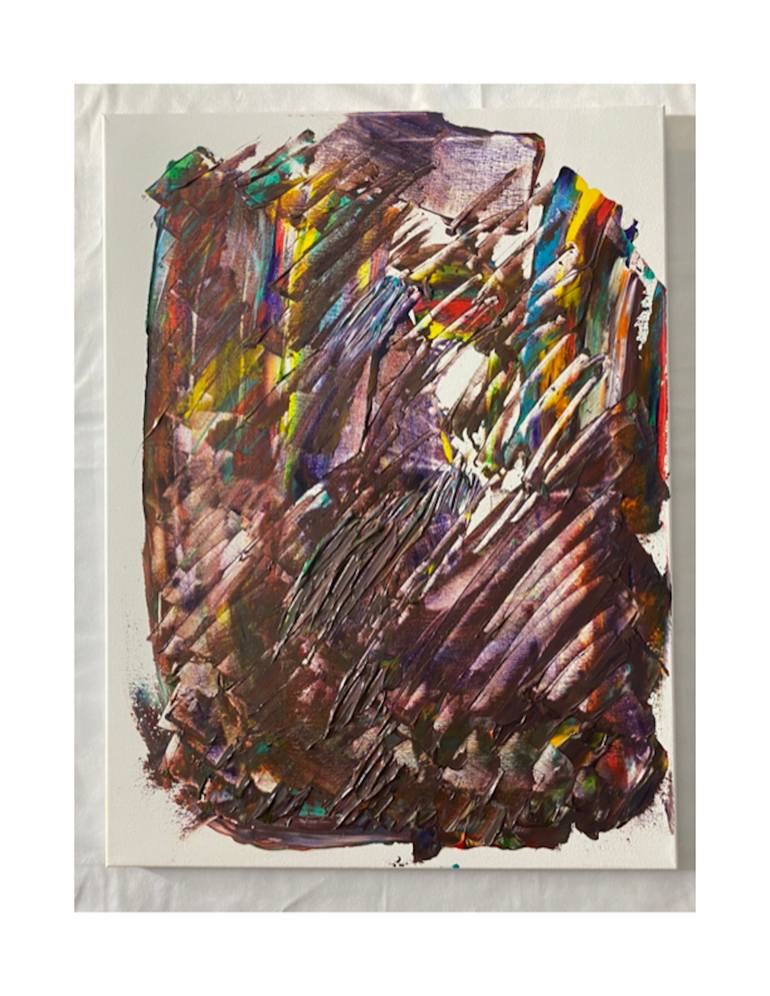 Original Conceptual Abstract Painting by Inconnu Chroma Pictor