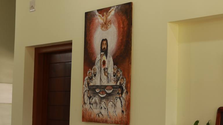 Original Contemporary Abstract Painting by Anju Philip