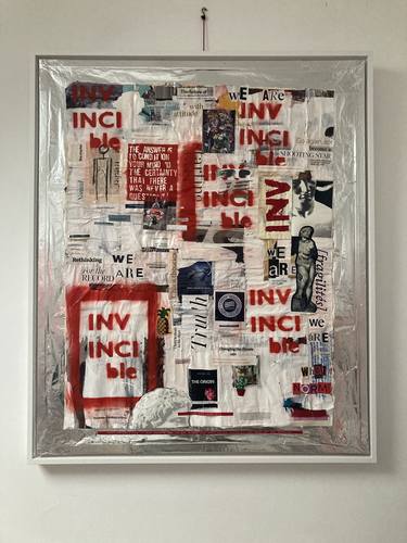 Original Contemporary Abstract Mixed Media by Mark Wilson