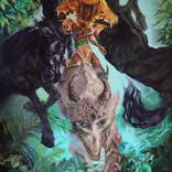 Jungle Monster by Olivia Hamza