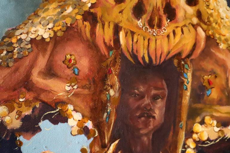 Original Classicism Fantasy Painting by Olivia Hamza