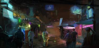 Original Contemporary Cities Digital by Olivia Hamza