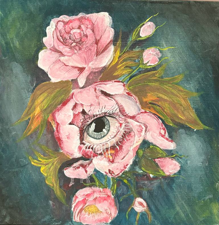 Original Surrealism Fantasy Painting by Varvara Russova