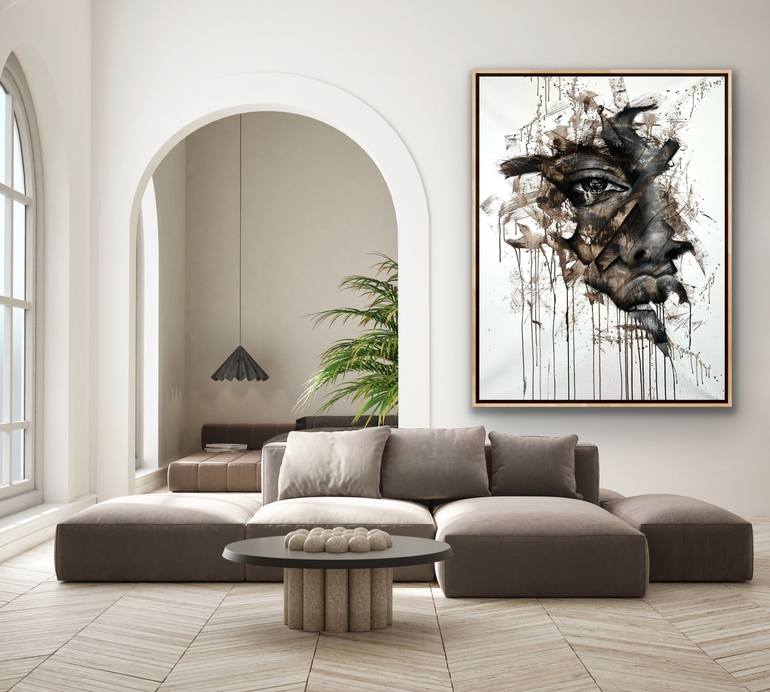 Original Abstract Expressionism Abstract Paintings by Jamie Torpey