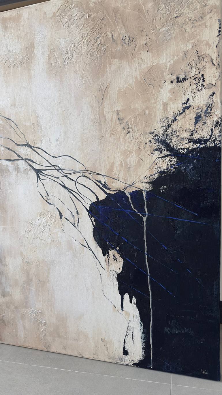Original Minimalism Abstract Painting by Lina Kush