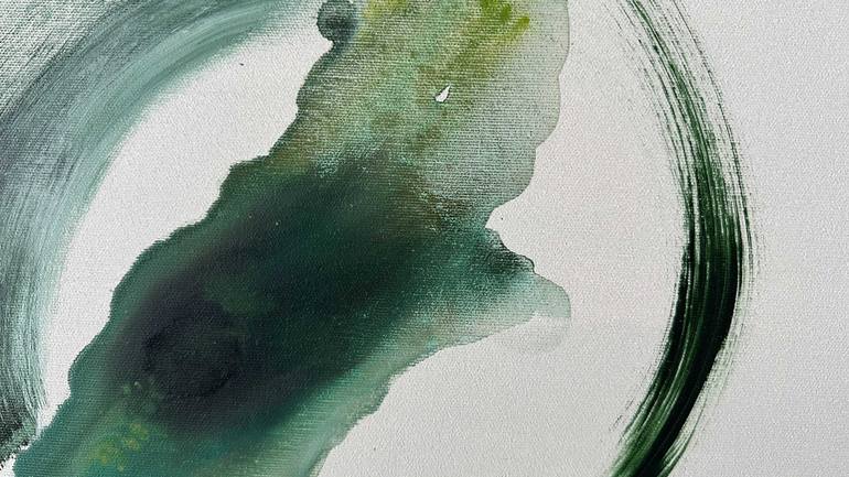Original Abstract Expressionism Abstract Painting by Lina Kush