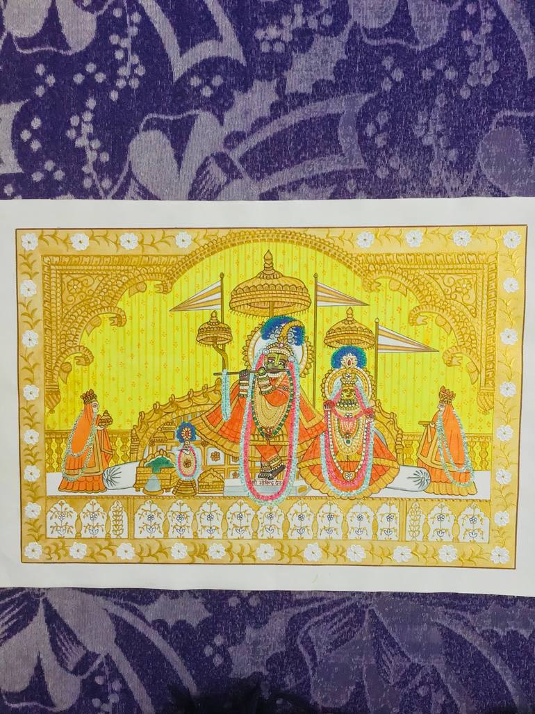 Original Folk Architecture Painting by Shweta Thakur