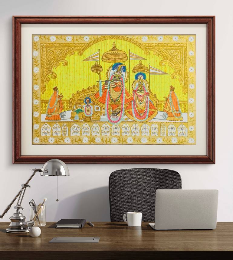 Original Folk Architecture Painting by Shweta Thakur