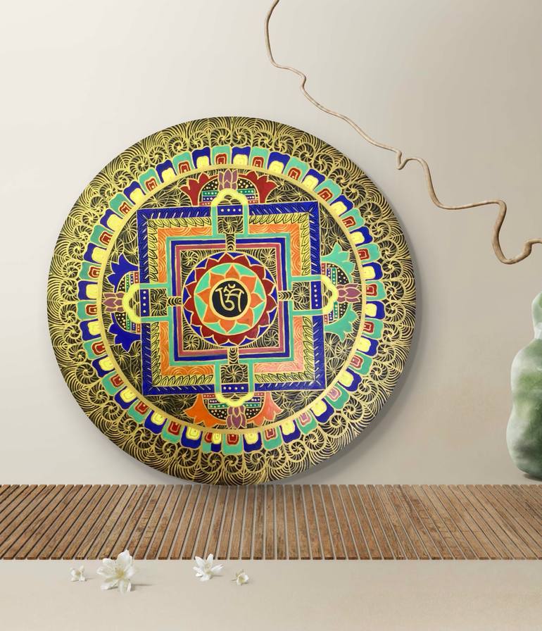 Original Folk Classical Mythology Painting by Shweta Thakur