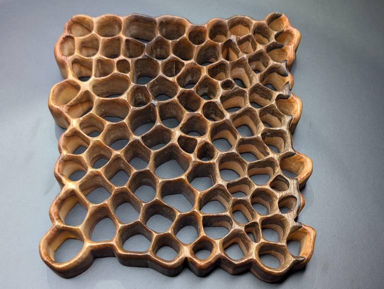 Original Fractal Abstract Sculpture by Grzegorz Krol