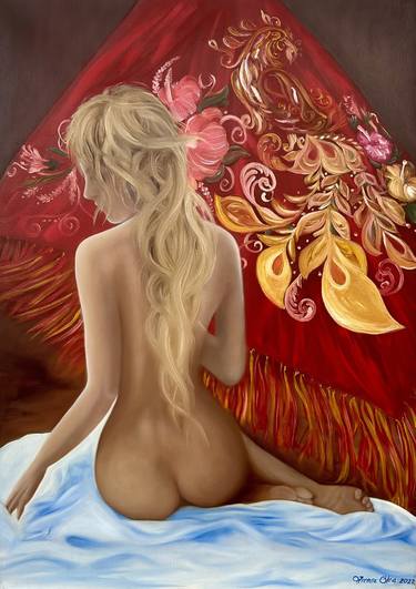Original Contemporary Erotic Paintings by Olga Vremea