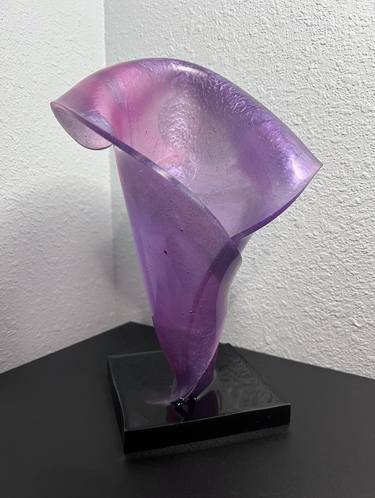 Original Abstract Expressionism Abstract Sculpture by Leslie Lawson