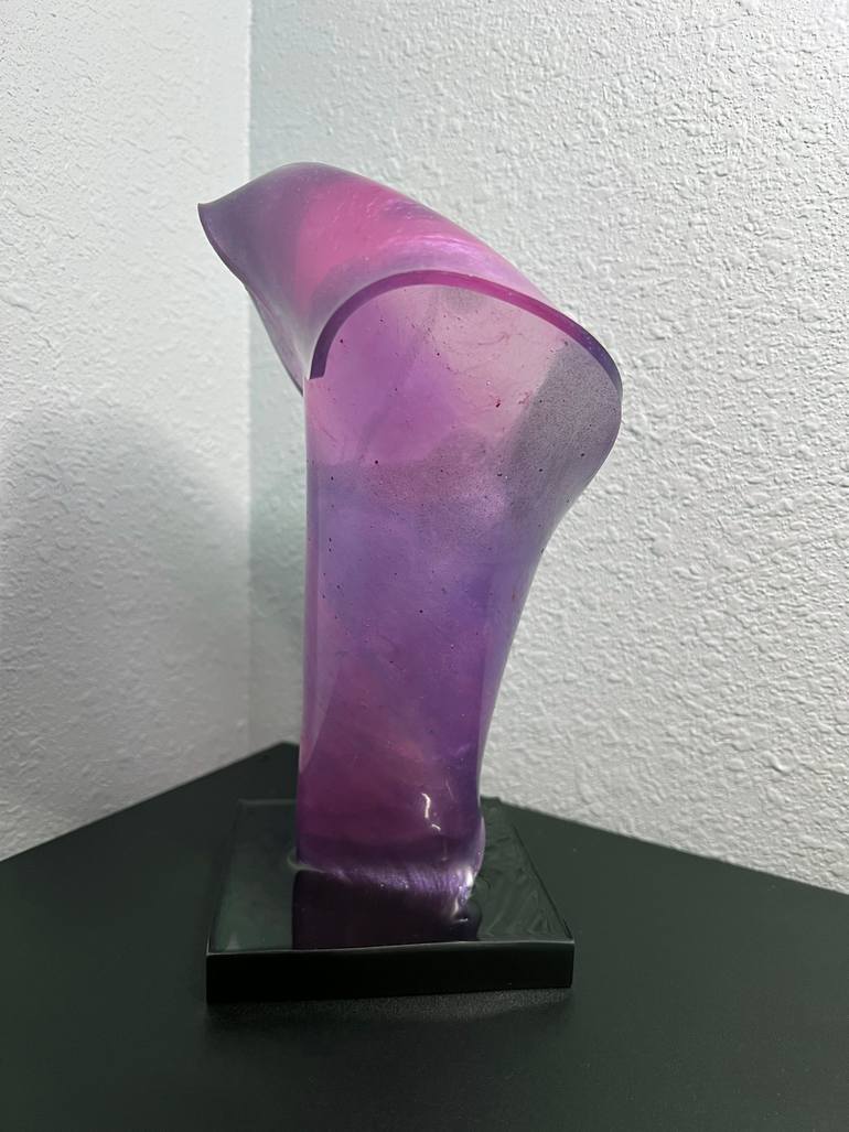 Original Abstract Expressionism Abstract Sculpture by Leslie Lawson