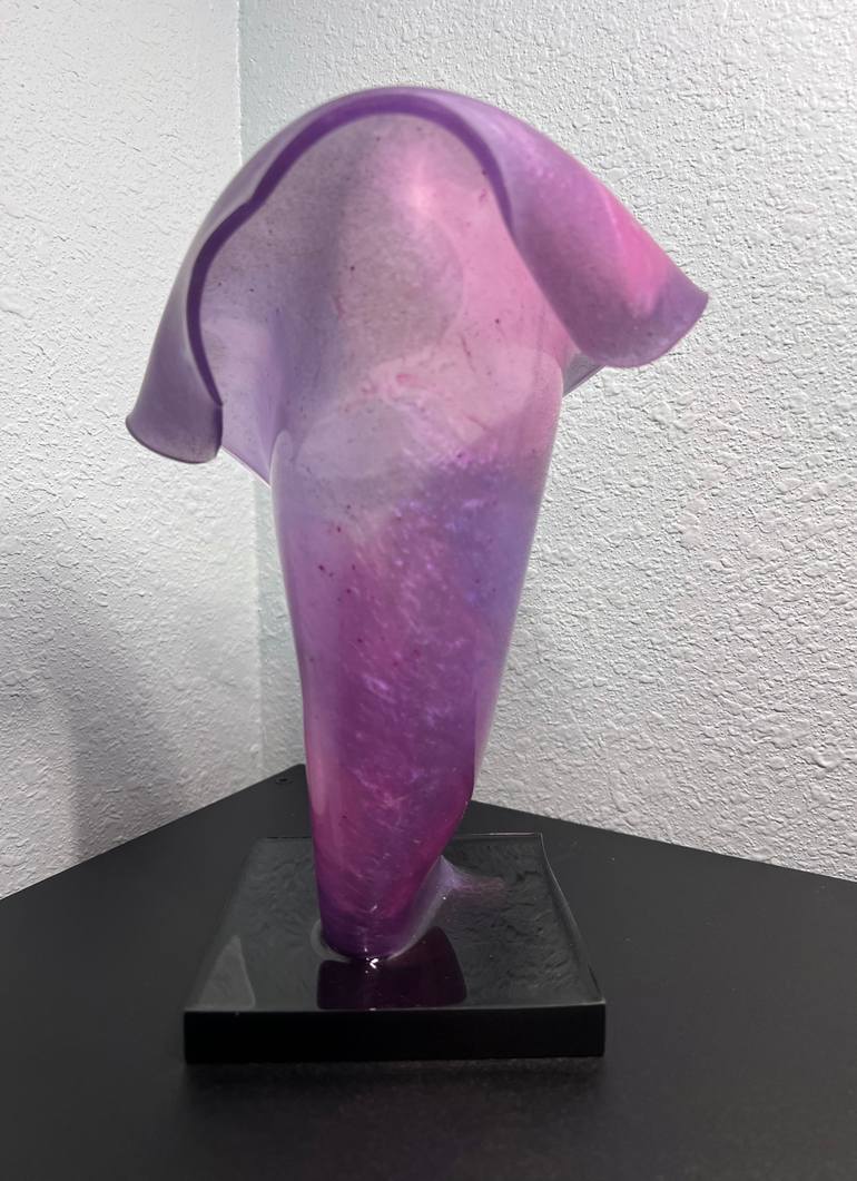 Original Abstract Expressionism Abstract Sculpture by Leslie Lawson