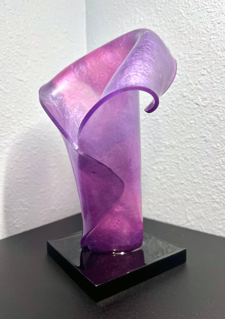 Original Abstract Expressionism Abstract Sculpture by Leslie Lawson