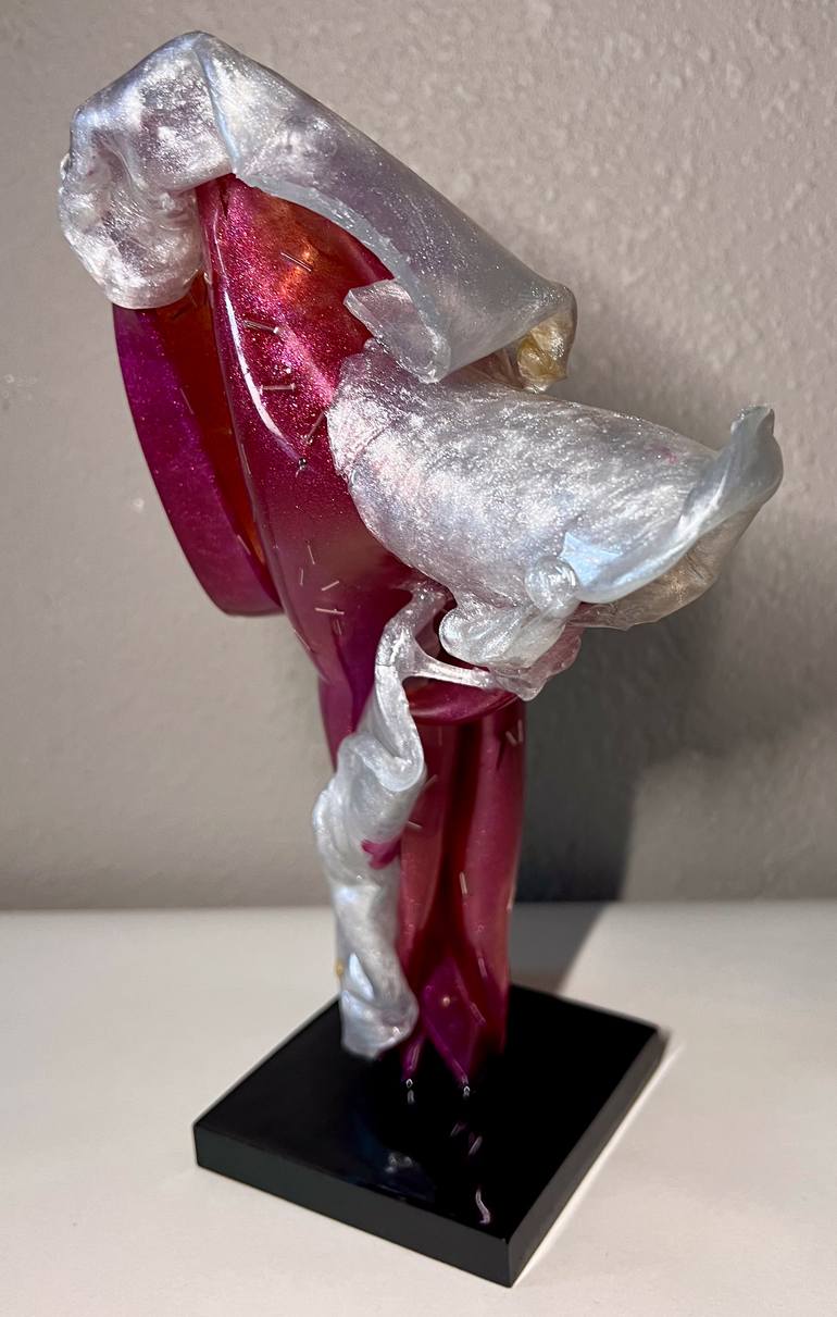 Original Abstract Expressionism Abstract Sculpture by Leslie Lawson